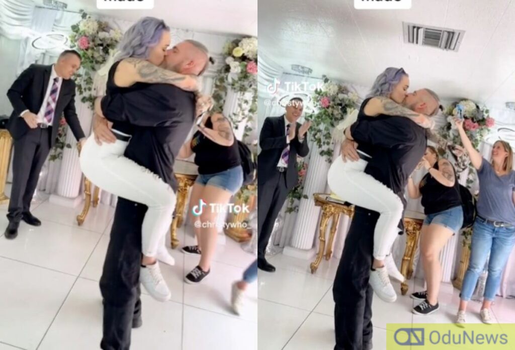 Internet abuzz with reactions to TikTok user's wedding to her stepfather.  